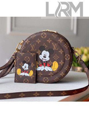 Louis Vuitton Monogram Canvas Round Bag M49986 With Disney 2020