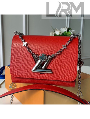 Louis Vuitton Epi Leather Flower Twist PM M55412 Red 2019