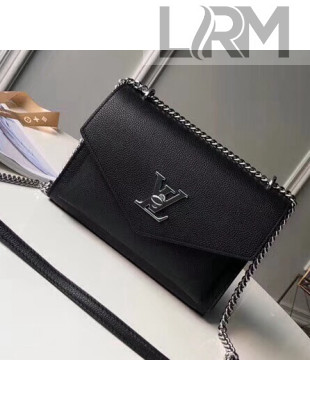 Louis Vuitton Soft Calfskin Mylockme BB Bag M51418 Noir 2018