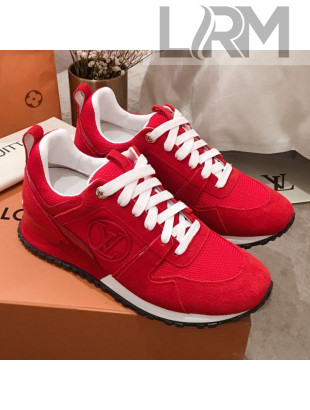 Louis Vuitton Run Away Sneakers Red 2021 05 