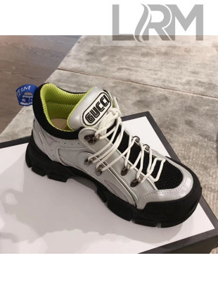 Gucci Flashtrek Sneaker Silver 2018