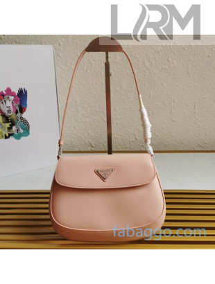 Prada Leather Hobo bag 1BD311 Pink 2020