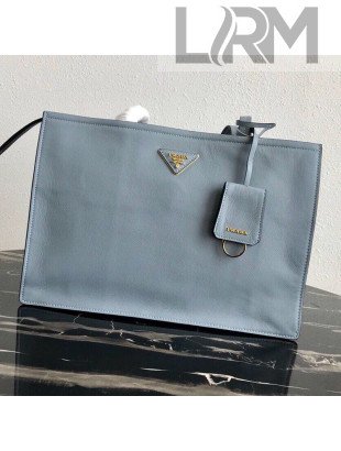 Prada Etiquette Toto Bag 1BG122 Light Blue 2019