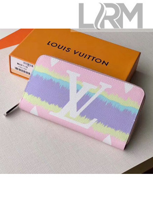 Louis Vuitton Monogram canvas LV Escale Zippy Wallet M69110 Pink 2020