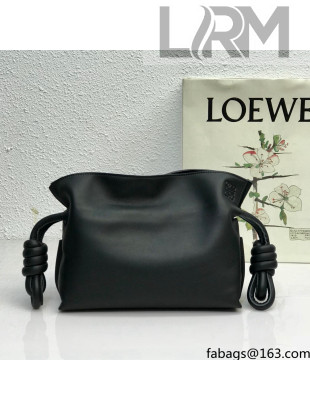 Loewe Mini Flamenco Clutch in Nappa Calfskin Black 2022
