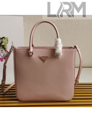 Prada Brushed Tote Bag 1BA330 Pink 2021