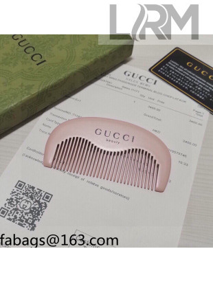 Gucci Boom Toilette Comb Pink 2021 110472