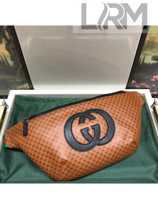 Gucci-Dapper Dan Belt Bag 536416 Brown 2018