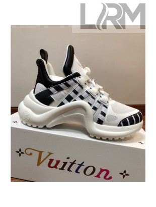 Louis Vuitton LV Archlight Mesh Stripe Sneakers White 298 2020