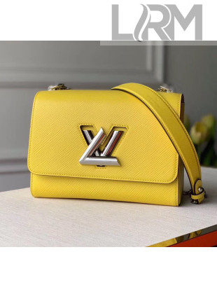 Louis Vuitton Epi Leather Twist MM Bag M56372 Yellow 