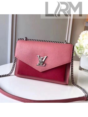 Louis Vuitton Mylockme BB Schoolbag Shaped Shoulder Bag M51492 Pink/Red 2020