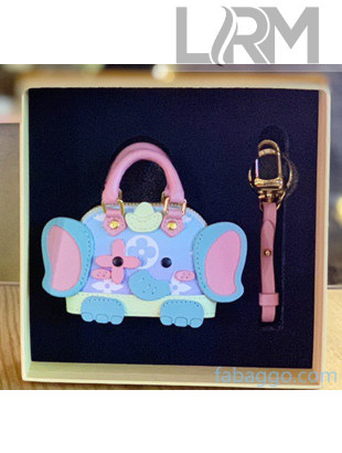 Louis Vuitton Bag Charm and Key Holder LV20121901 Blue/Pink 2020