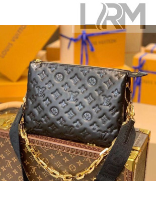 Louis Vuitton Coussin PM Bag in Monogram Leather M57790 Black 2021