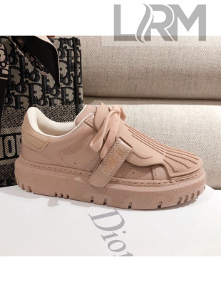 Dior DIOR-ID Sneakers in Beige Rubber and Calfskin 2020