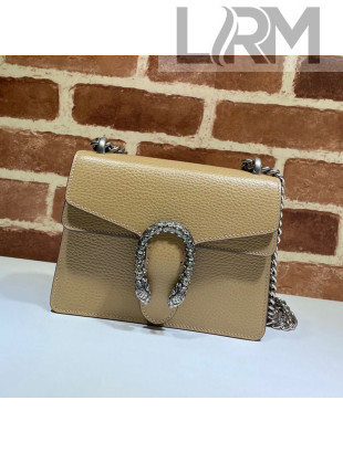 Gucci Dionysus Mini Leather Bag 421970 Apricot 2021