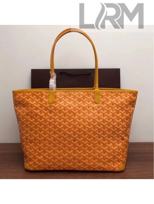 Goyard Artois Tote Bag Orange 2019