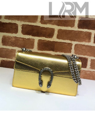 Gucci Dionysus Small Shoulder Bag ‎499623 Gold/Crystal 2021