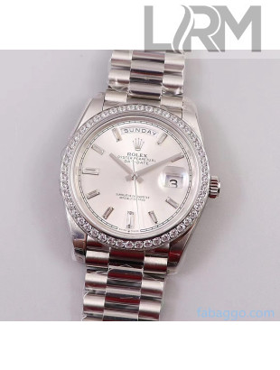 Rolex Datejust Watch 40mm With Crystal Silver/White 2020 Top Quality 