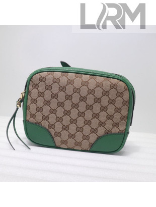 Gucci GG Canvas Camera Bag 387360 Green 2021