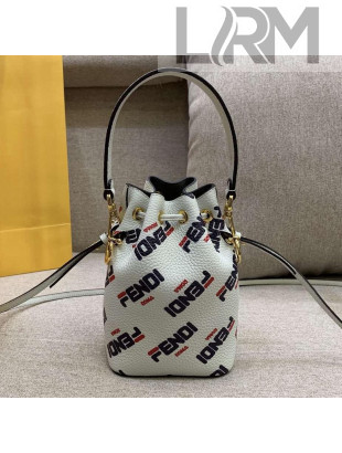 Fendi Fendi Mania Mon Tresor Mini Bucket Bag 2019