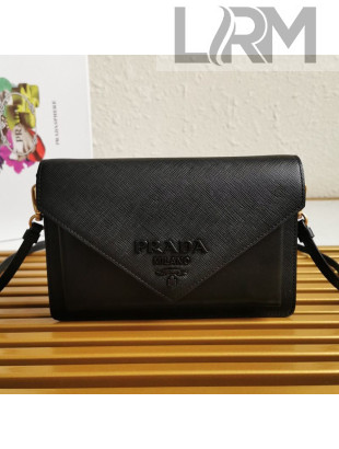 Prada Saffiano Leather Mini Bag 1BP020 Black 2020