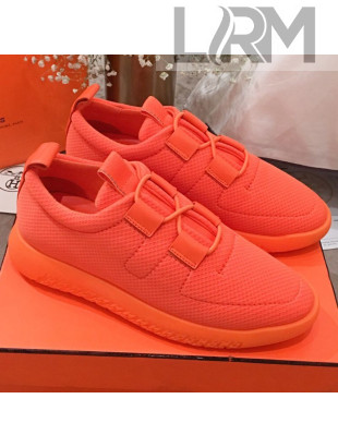 Hermes Team Fabric Sneaker Orange 2019