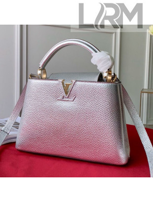 Louis Vuitton Capucines BB Top Handle Bag M90472 Silver 2019