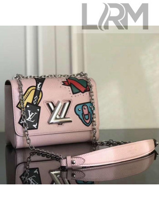Louis Vuitton Epi Leather Travel Twist MM Bag M52487 Pink 2019