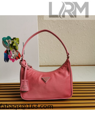 Prada Re-Edition 2005 Nylon Mini Bag 1NE204 Dark Pink 2021