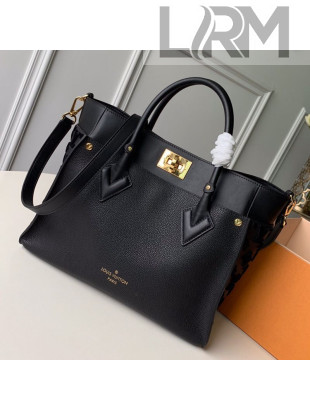 Louis Vuitton Monogram Tufting On My Side Tote Bag M53826 Black 2019