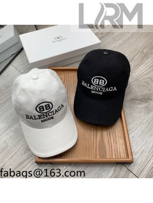 Balenciaga Canvas Baseball Hat 2021 110553