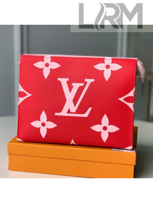 Louis Vuitton Toiletry Pouch M47542 Red/Pink