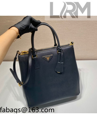 Prada Medium Galleria Saffiano Leather Bag 1BA304 Black 2021