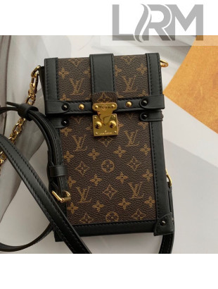 Louis Vuitton Trunk Vertical Chain Shoulder Bag Monogram Canvas M63913 2019