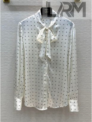 Chanel Silk Shirt CHS021926 White 2022