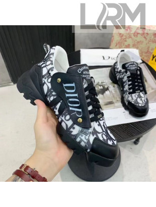 Dior Saddle Oblique Sneakers Black 2020