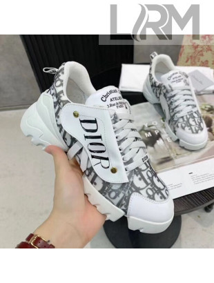 Dior Saddle Oblique Sneakers White 2020
