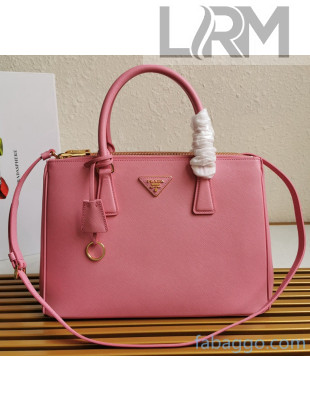 Prada Medium Saffiano Leather Prada Galleria Bag 1BA274 Pink 2020