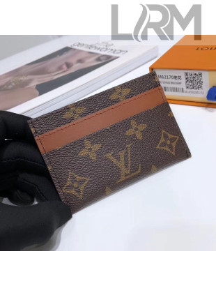 Louis Vuitton Porte Cartes Double Card Holder Monogram Coated Canvas M62170