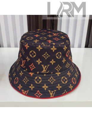 Louis Vuitton Multicolored Monogram Bucket Hat Brown 2021