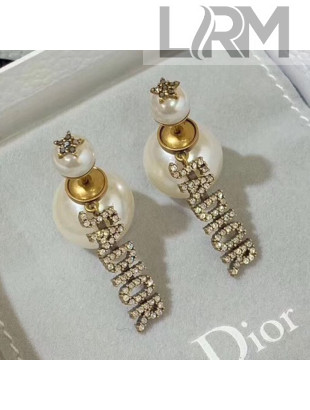 Dior J'Adior Tribales Pearl Earrings 2019