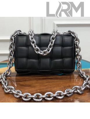 Bottega Veneta The Chain Cassette Cross-body Bag Black 2020