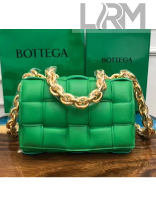 Bottega Veneta The Chain Cassette Cross-body Bag Green 2020