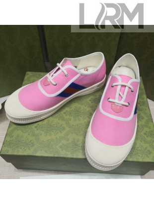 Gucci Canvas Sneakers Pink 32 2021