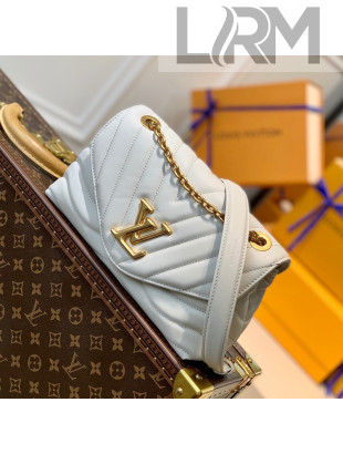 Louis Vuitton LV New Wave Chain Bag in Smooth Leather M58549 Ivory White 2021