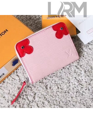 Louis Vuitton Epi Blooming Leather Zippy Coin Purse M62971 Pink 2018