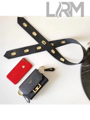 Givenchy Nano Eden Bag in Calfskin Leather Black 2020