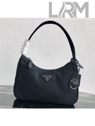 Prada Re-Edition 2000 Nylon Mini-bag 1NE515 Black 2020