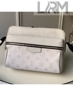Louis Vuitton Outdoor Monogram Leather Messenger Shoulder Bag M30243 White 2019