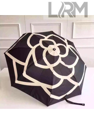 Chanel Camellia Umbrella Black 2021 51